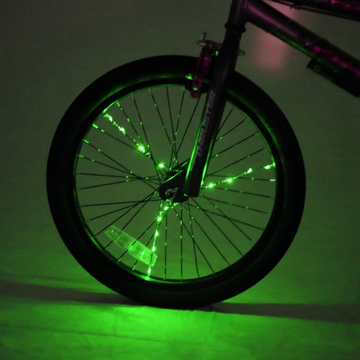 Spoke Brightz LED Bicycle Spoke Accessory, Green