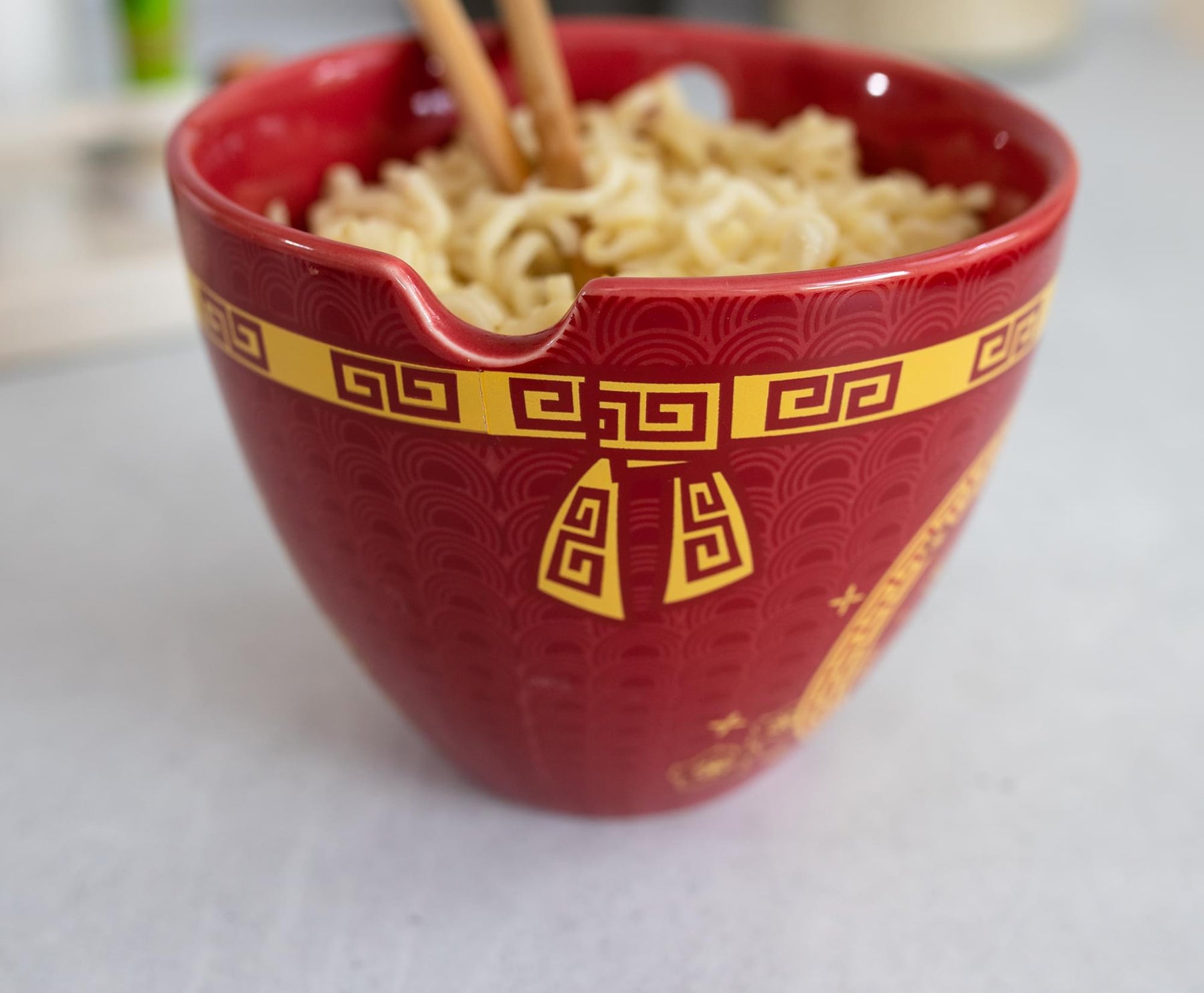 Year Of The Dragon Chinese Zodiac 16-Ounce Ramen Bowl and Chopstick Set