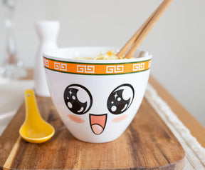 Bowl Bop Pho-Kin Good Japanese Dinnerware Set | 16-Ounce Ramen Bowl, Chopsticks