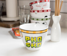Ramen Bowl Set of 5 | Ramentic | LoMein | PhoSho | Soba | TsoHungry