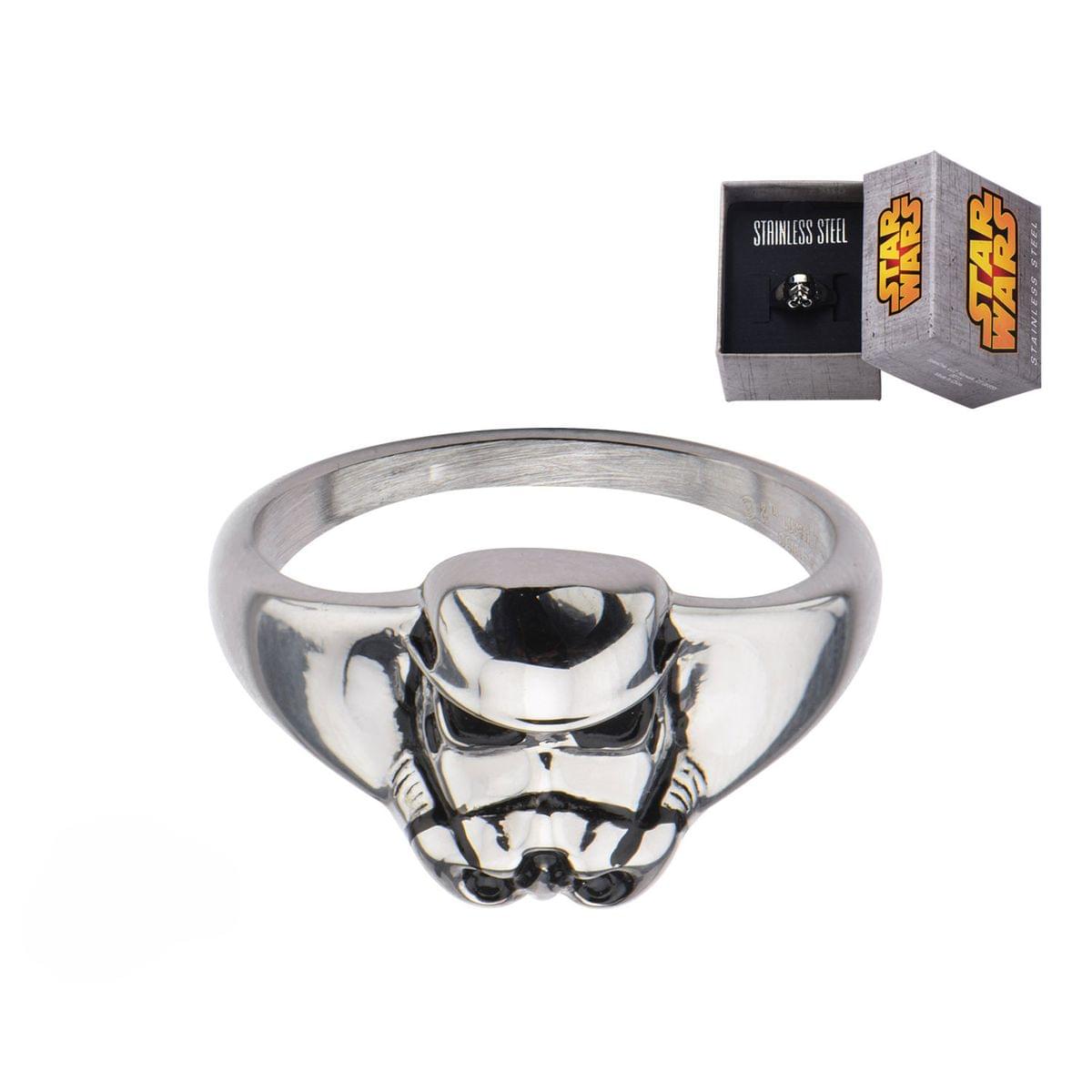 Star Wars 3D Stormtrooper Stainless Steel Women's Ring