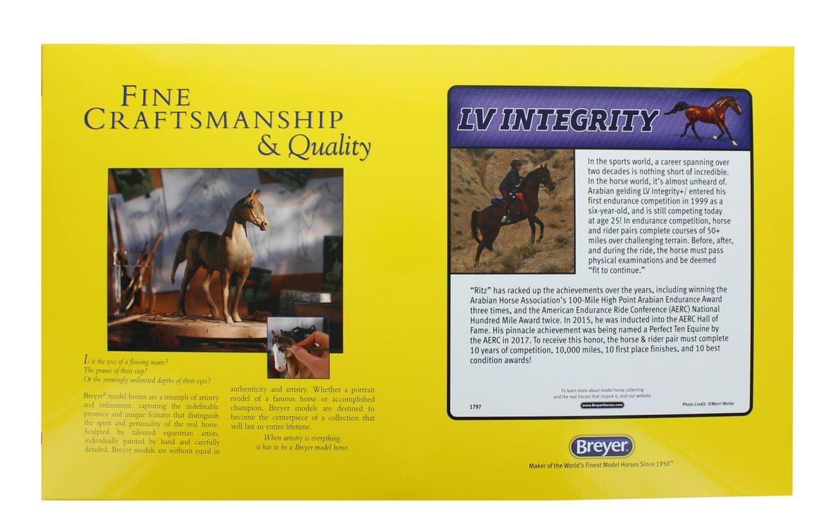 Breyer Traditional 1/9 Model Horse - LV Integrity (Arabian Endurance Champ)