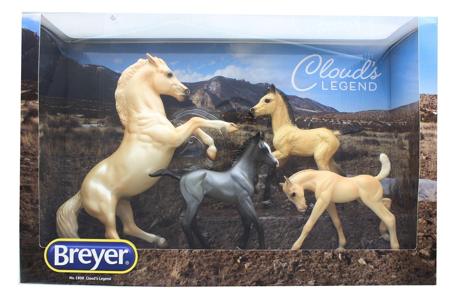 Breyer Classics 1/12 Model Horse Set - Cloud's Legend