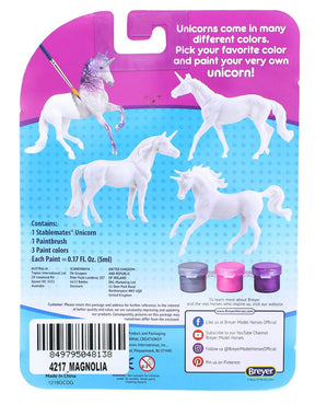 Breyer Unicorn Play & Paint Model Horse - Magnolia