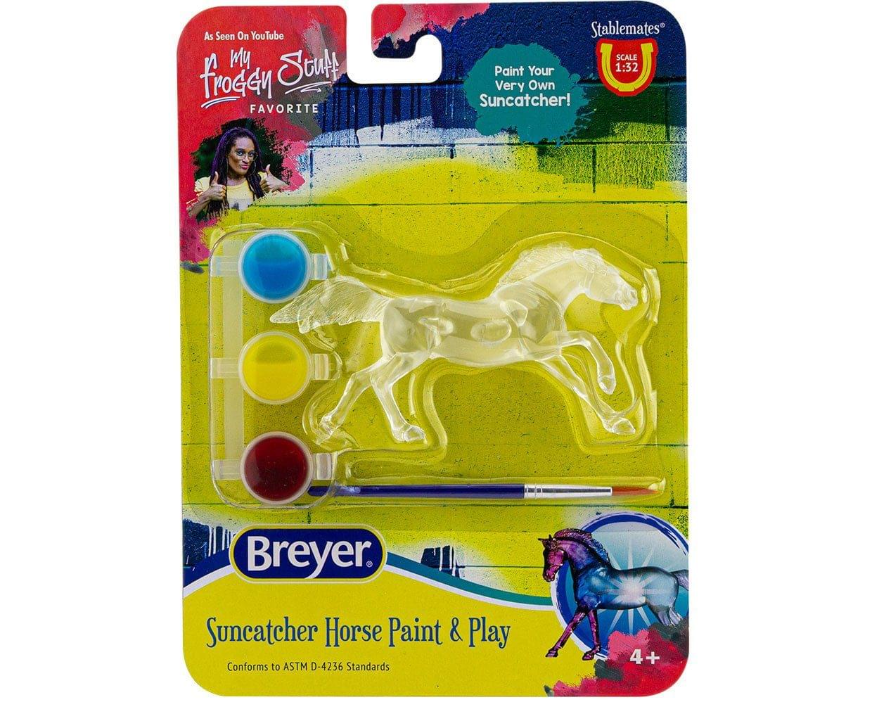 Breyer Suncatcher Horse Paint & Play DIY Set | Mustang