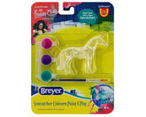 Breyer Suncatcher Unicorn Paint & Play DIY Set | Warmblood Mare