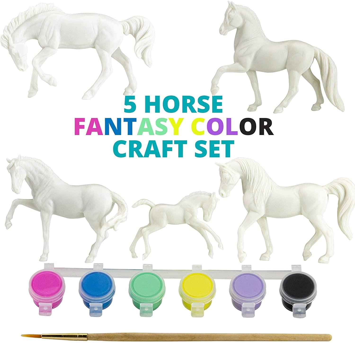 Breyer Fantasy Horses Paint & Play DIY Set | 5 Model Horses