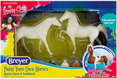 Breyer Paint Your Own Horses DIY Set | Quarter Horse & Saddlebred
