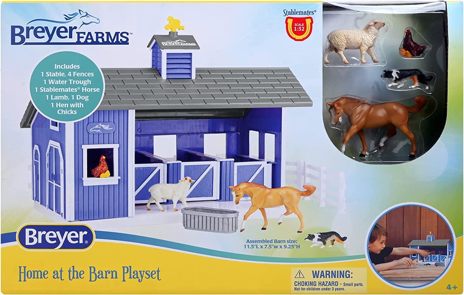 Breyer Farms Home at the Barn Playset