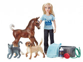Breyer Classics Pet Groomer 6" Doll and Animals Set