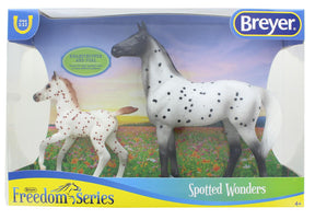 Breyer Freedom Series 1:12 Scale Model Horse Set | Spotted Wonders