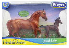 Breyer Freedom Series 1:12 Scale Model Horse Set | Smooth Rider Paso Fino & Foal