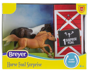 Breyer Horse Foal Surprise | Bay Paint & Chestnut Mustang