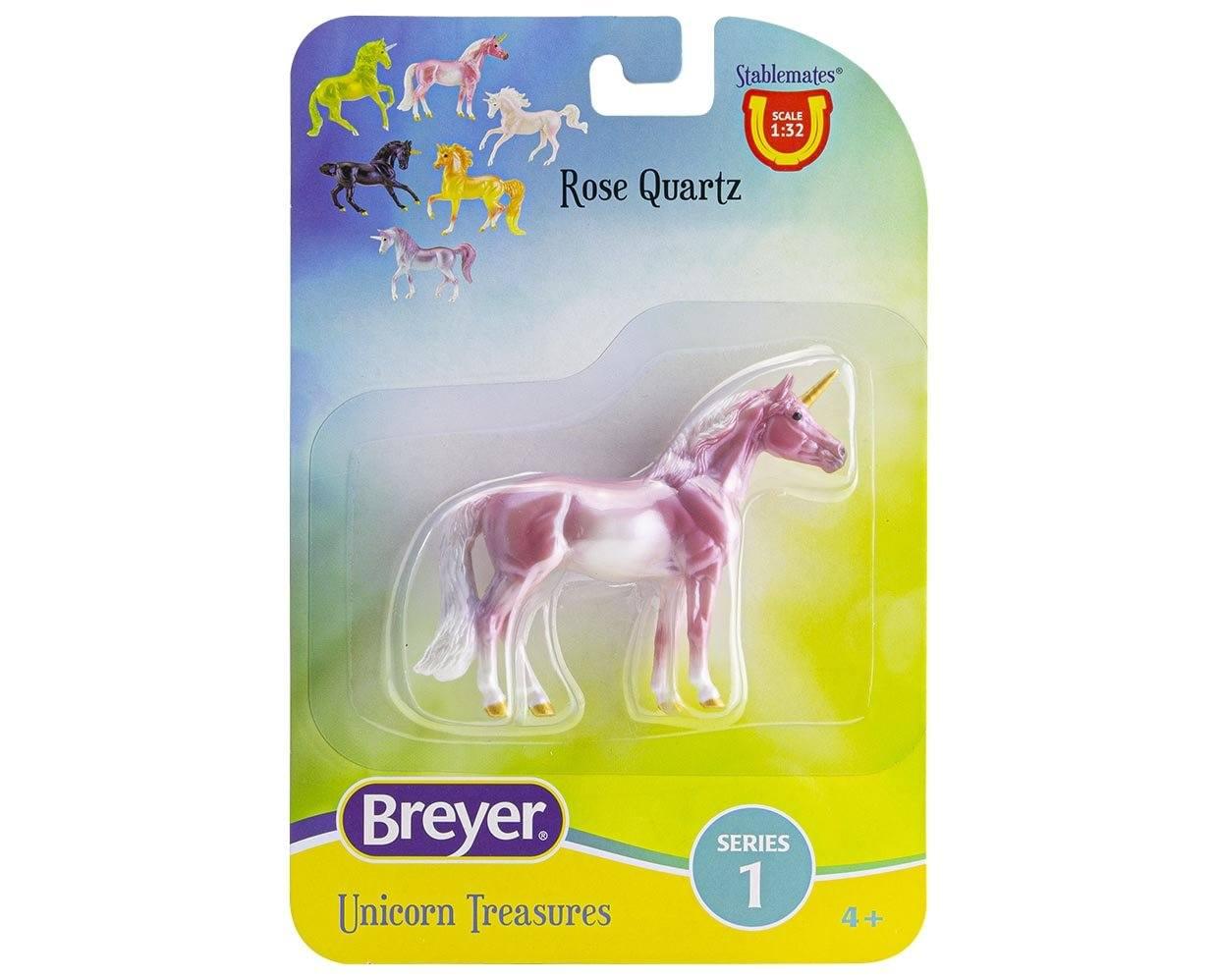 Breyer Unicorn Treasures 1:32 Scale Model Horse | Rose Quartz