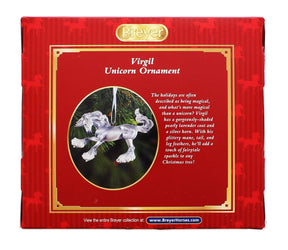 Breyer Virgil Unicorn Holiday Ornament
