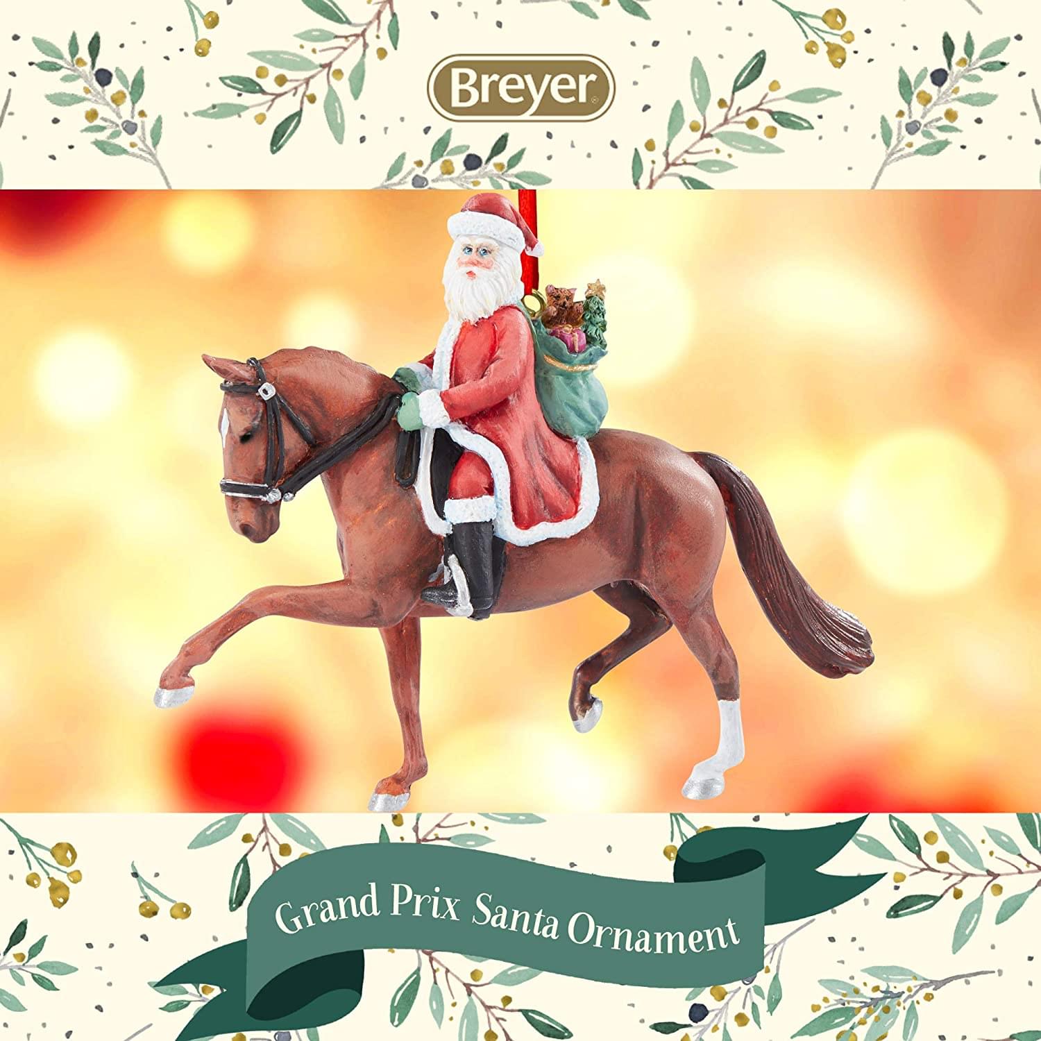 Breyer 2020 Holiday Horse Ornament | Dressage Santa