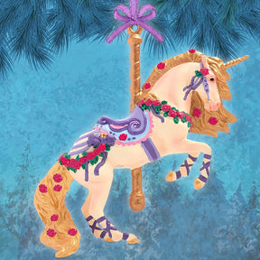 Breyer 2022 Holiday Carousel Ornament | Rosalie