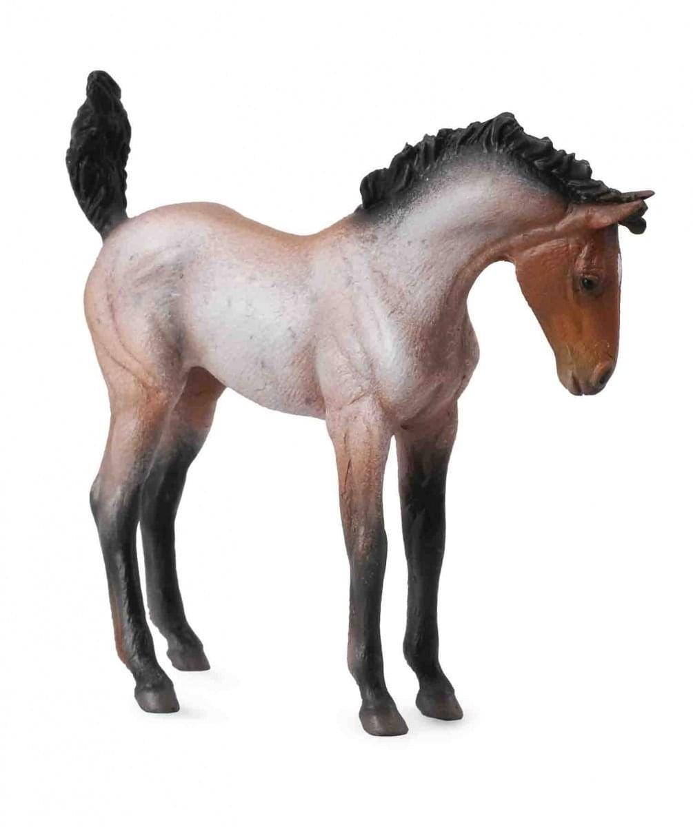 Breyer CollectA Series Mustang Foal Bay Roan Model Horse