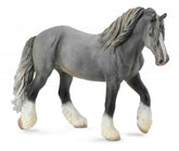 Breyer Corral Pals Horse Collection Grey Shire Horse Mare Model Horse
