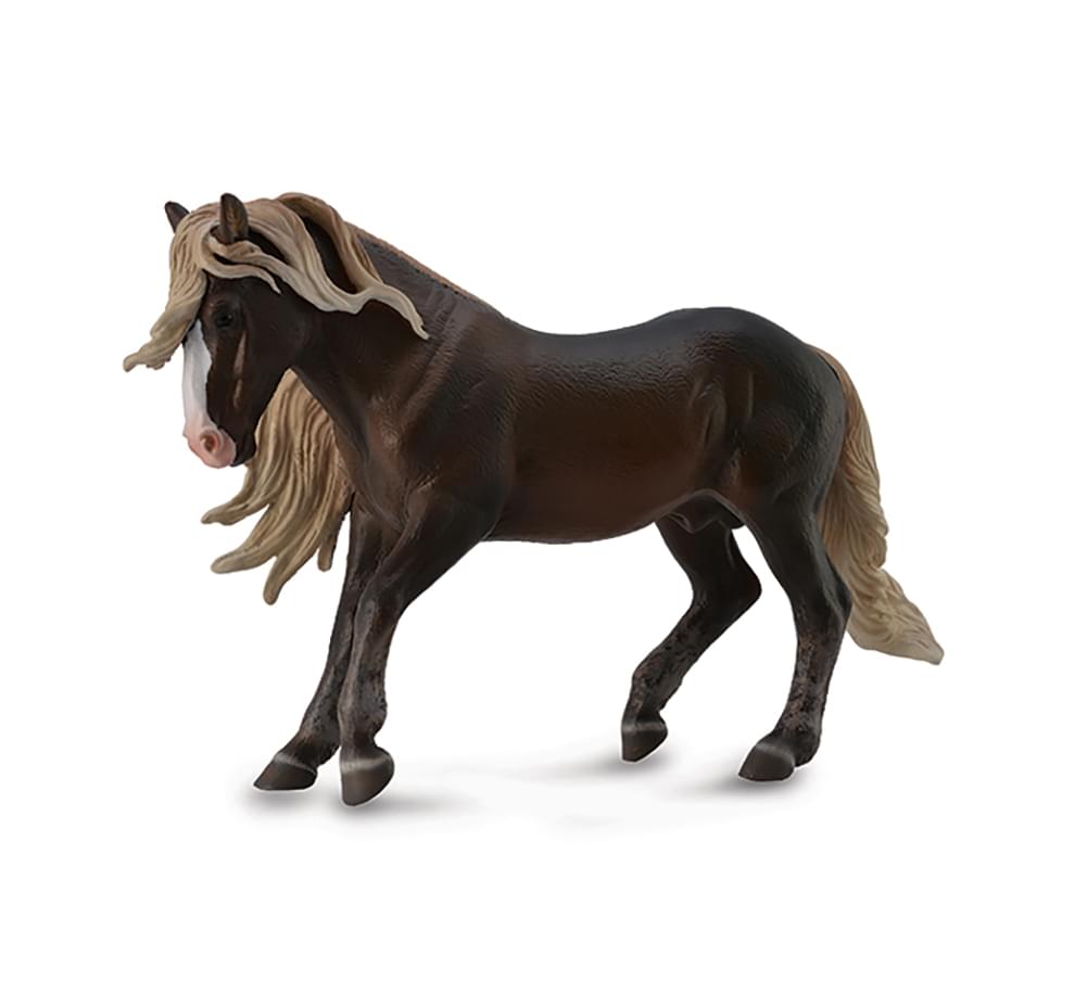 Breyer CollectA Series Black Forest Horse Stallion Model Horse
