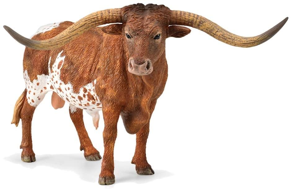 CollectA Wildlife Collection Miniature Figure | Texas Long Horn