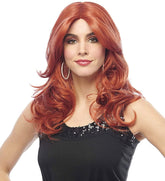 Ginger Diva Adult Costume Wig | Copper