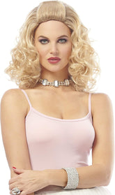 Sexy City Girl Adult Costume Wig | Mixed Blonde