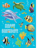 Stickers Value 12/4 Pack Ocean Partyn Value Stickers
