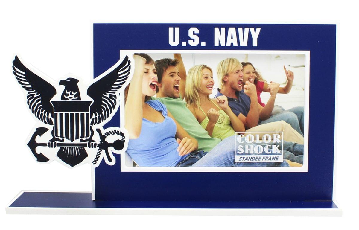 U.S. Navy Color Shock 4”X6” Standee Picture Frame