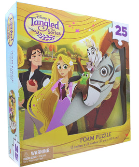 Disney Tangled 25 Piece Kids Foam Jigsaw Puzzle