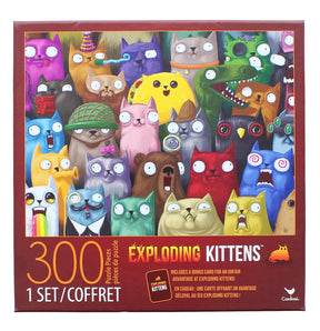 Exploding Kittens Picture Purrrrrfect 300 Piece Jigsaw Puzzle