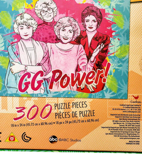 The Golden Girls GG Power! 300 Puzzle Pieces Cardinal 18"x24"