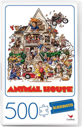 Animal House 500 Piece Jigsaw Puzzle in Plastic VHS Video Case