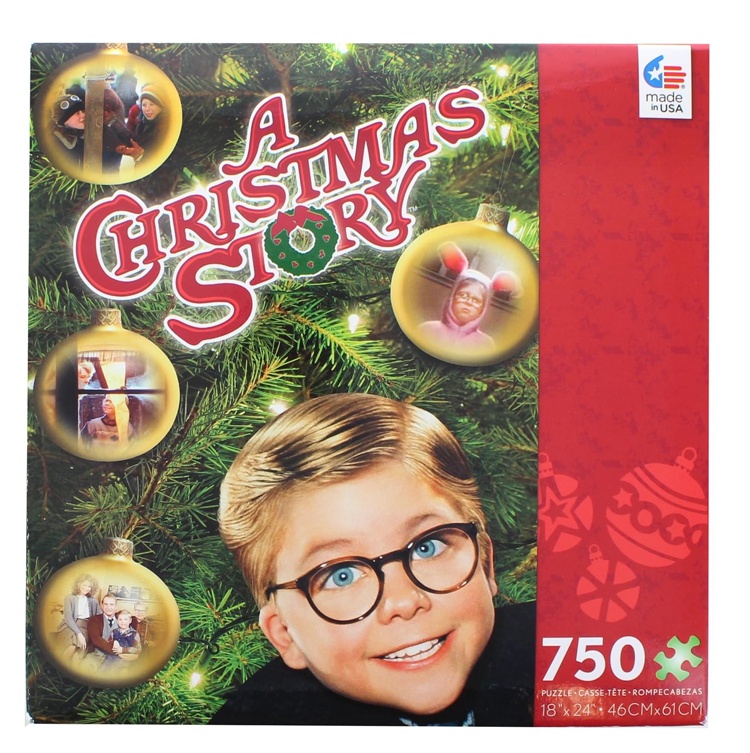 A Christmas Story 750 Piece Christmas Jigsaw Puzzle