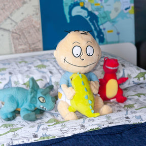 Nickelodeon Rugrats Tommy Pickles and Reptar Stuffed Plush Toy, 12"