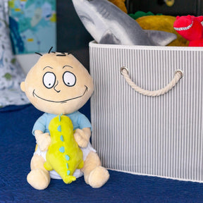 Nickelodeon Rugrats Tommy Pickles and Reptar Stuffed Plush Toy, 12"