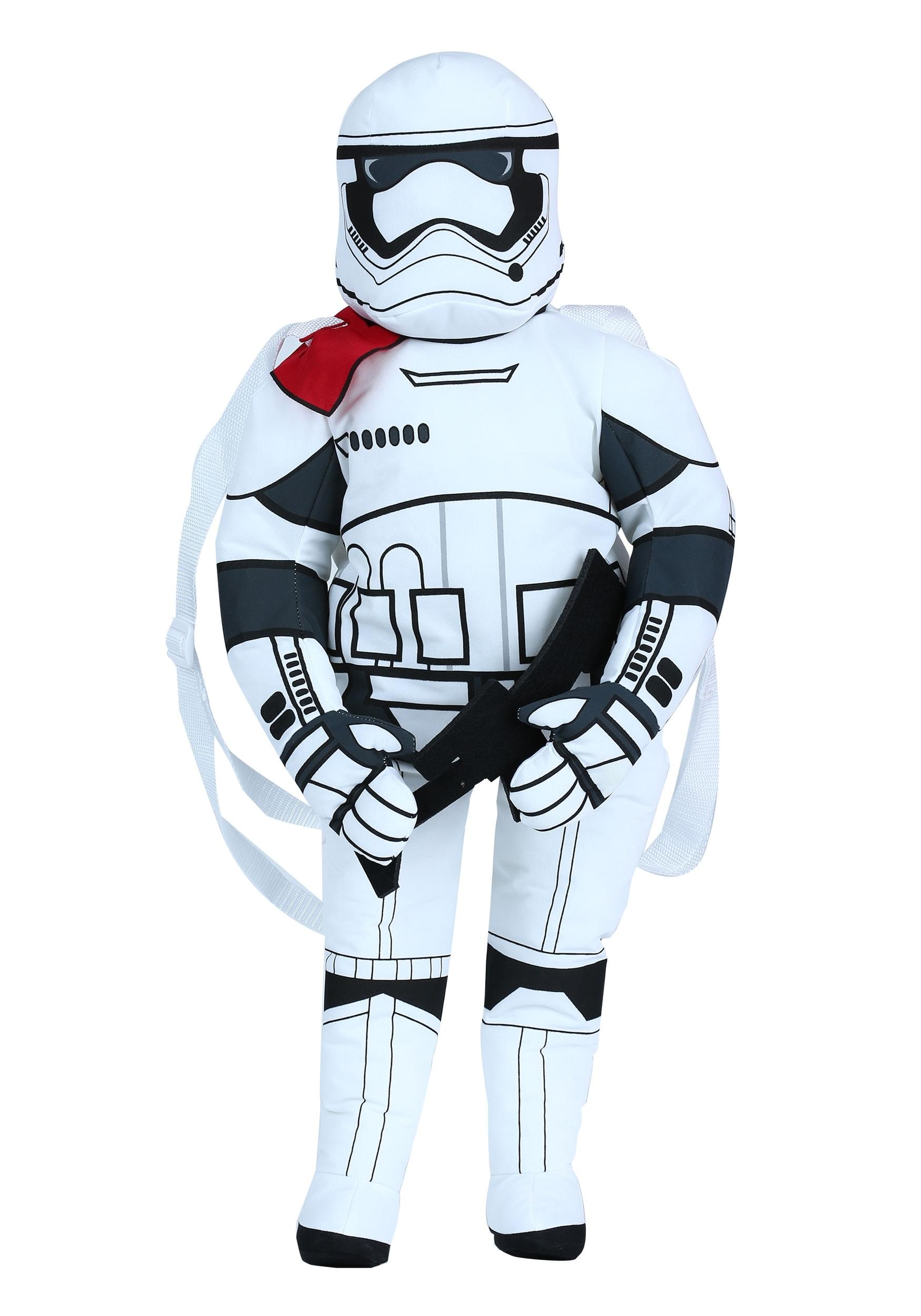 Star Wars The Force Awakens First Order Stormtrooper Back Buddies 24" Backpack