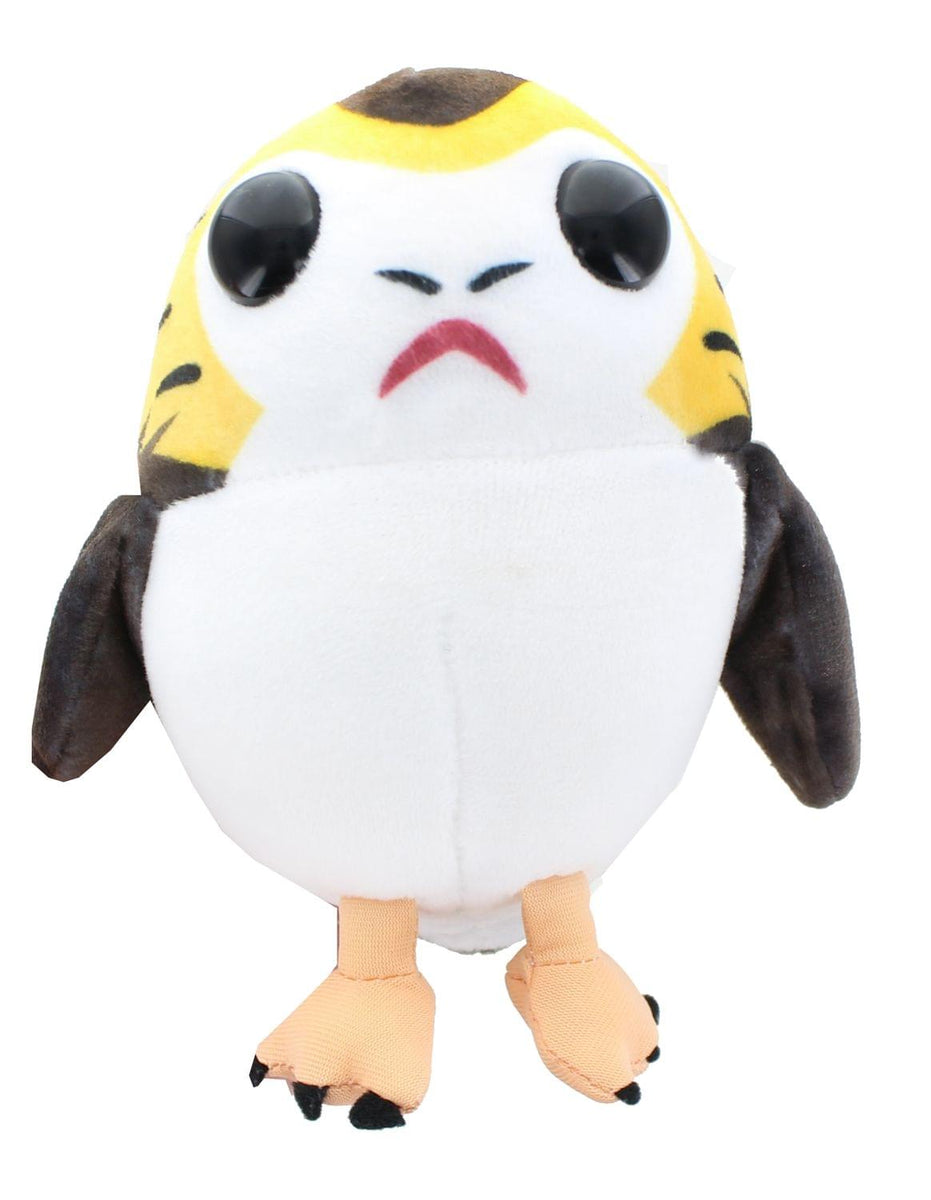 Star wars action plush porg sales