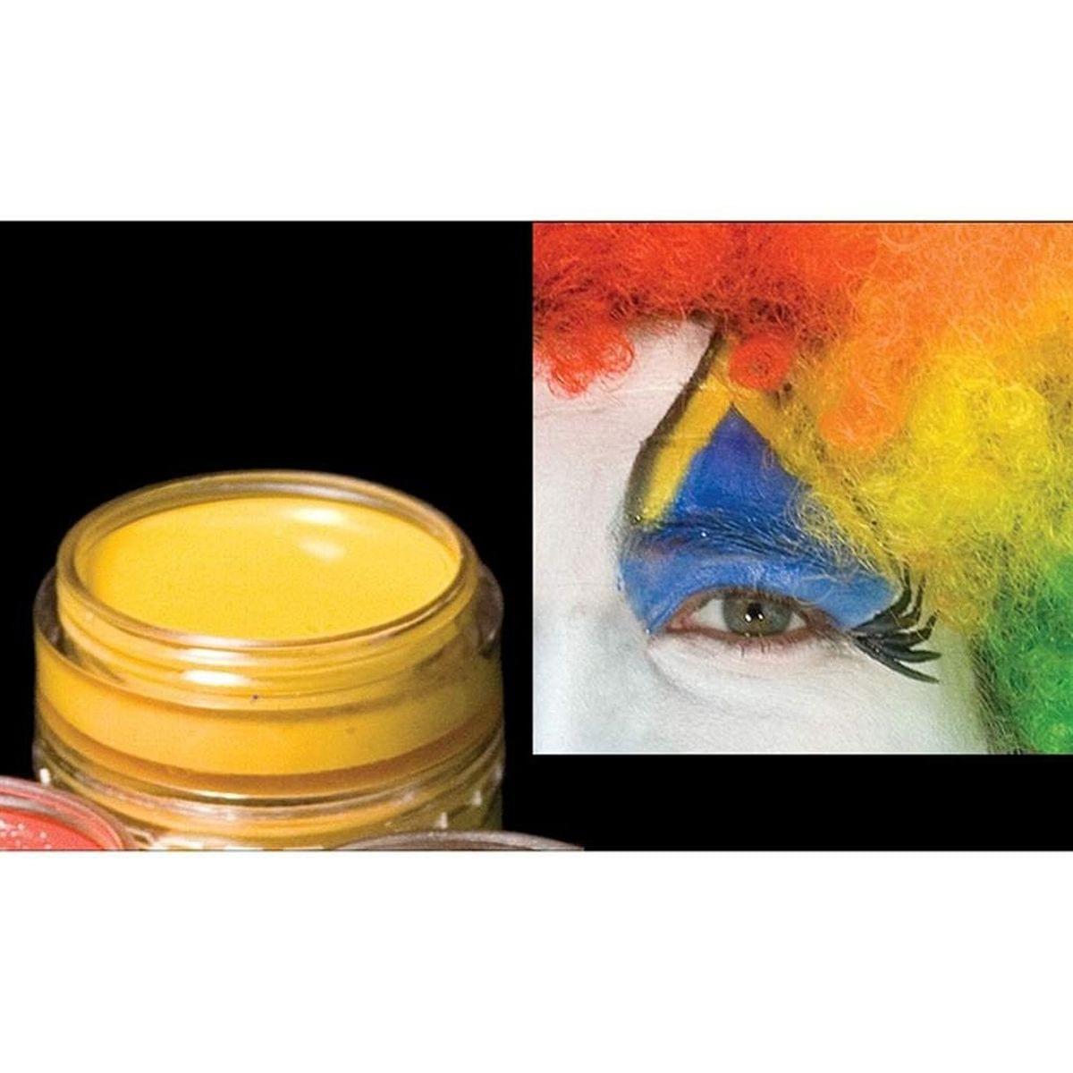 Yellow Cream Costume Make Up 1/8 oz Carded