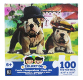 Dogs In Hats 100 Piece Juvenile Collection Jigsaw Puzzle