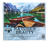 Boats 500 Piece Natures Beauty Jigsaw Puzzle
