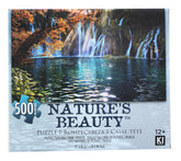 Waterfall 500 Piece Natures Beauty Jigsaw Puzzle