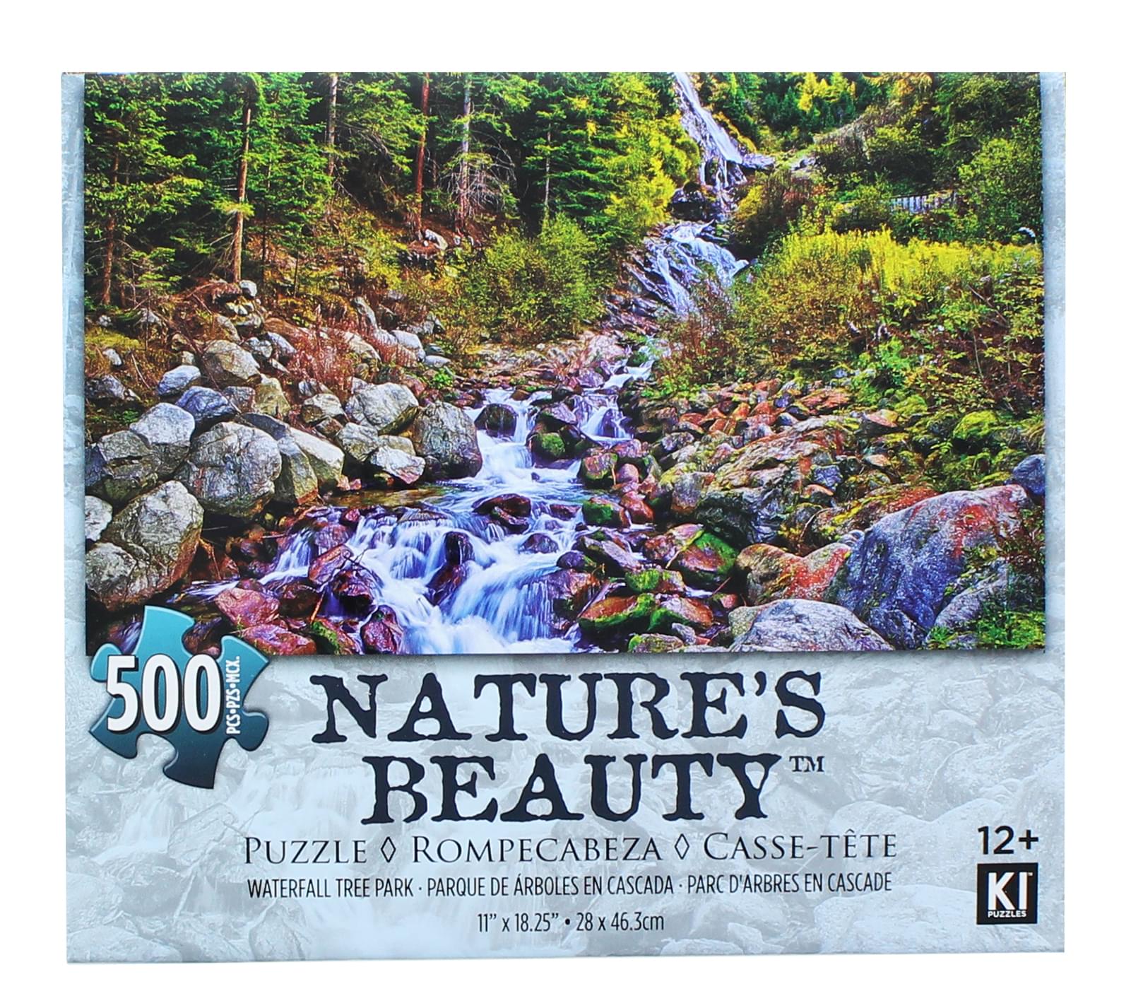 Babbling Brook 500 Piece Natures Beauty Jigsaw Puzzle