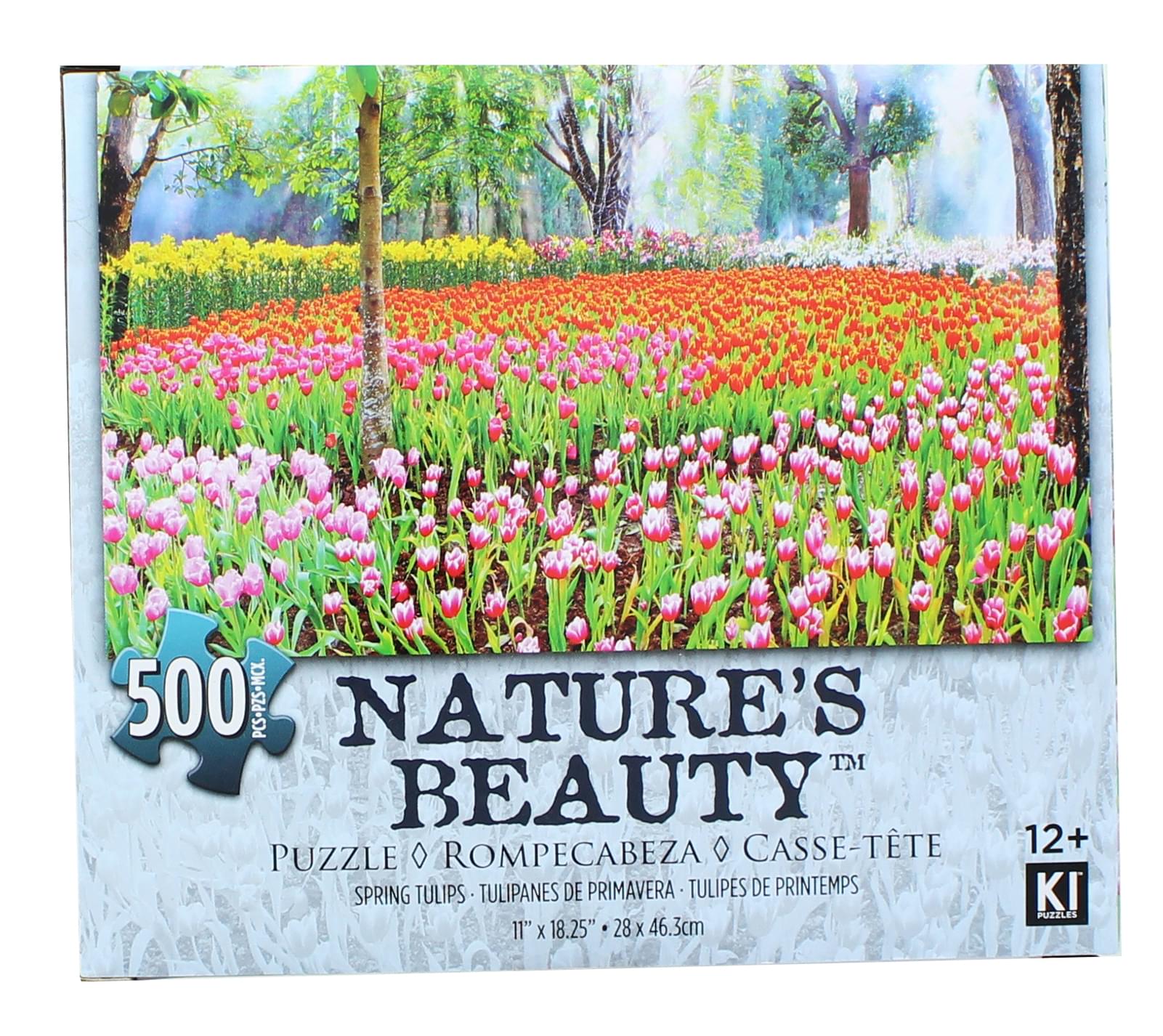 Wild Flowers 500 Piece Natures Beauty Jigsaw Puzzle