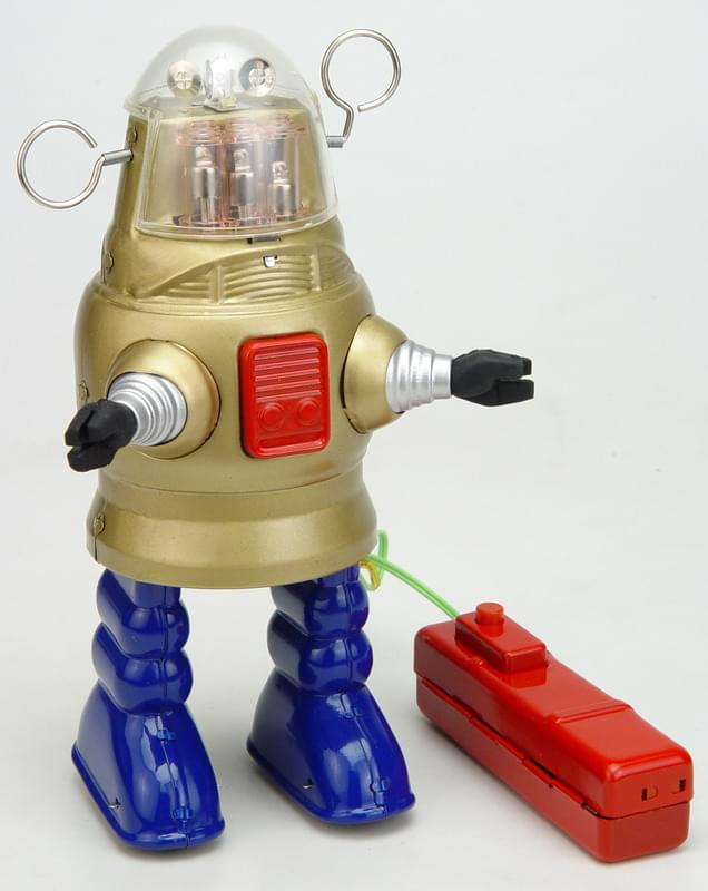 Vintage Style 8" Tin Robot