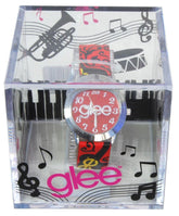 Glee Watch Red Face With Red & Black Band