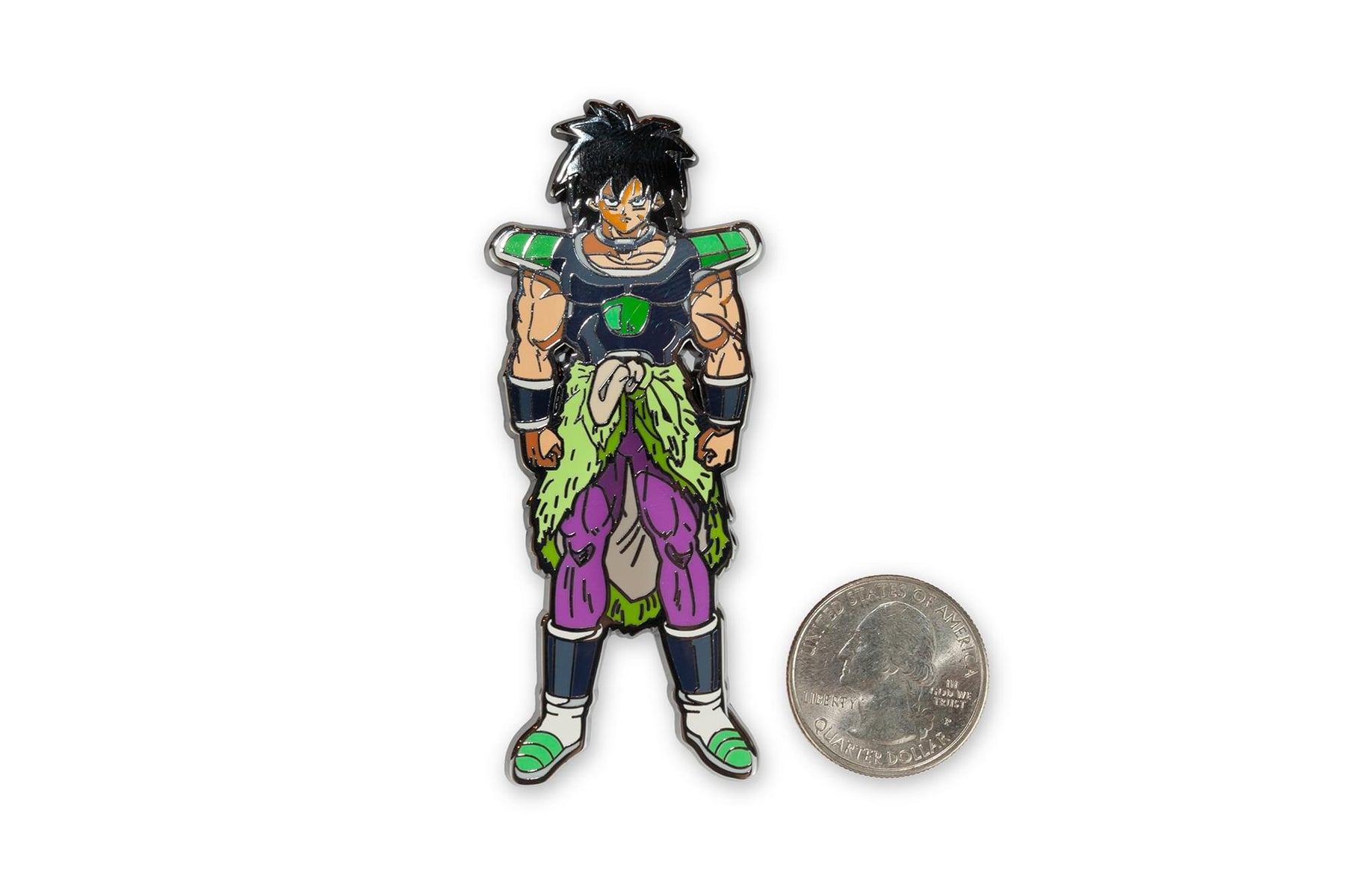 Dragon Ball Super 3-Inch Collectible Enamel FiGPiN - Broly #217 Toynk Exclusive