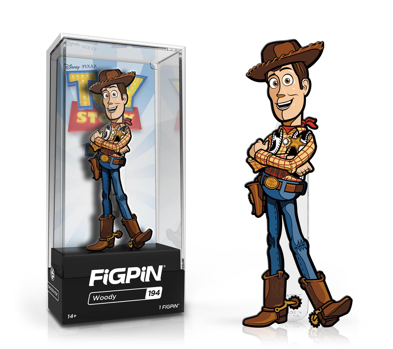 Toy Story 4 Enamel FiGPiN | Woody #194