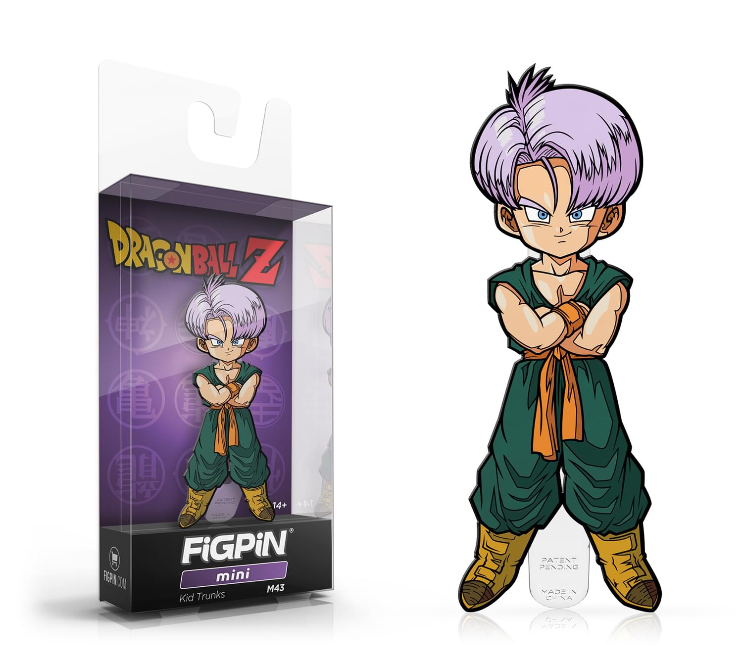 Dragon Ball Z Enamel FiGPiN Mini | Kid Trunks FiGPiN #M43