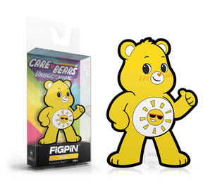 Care Bears Unlock the Magic Enamel FiGPiN Mini | Funshine Bear #M54
